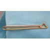 Tie Pin Bicolour with Crystal Stone Approx. 6.7 cm Wide