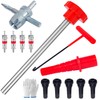 Quick Change Tire Valve Tool Kit,Tire Valve Stem Core Quickly