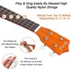 Everjoys Soprano Ukulele Beginner Pack-21 Inch w/Free Online Lesson Gig
