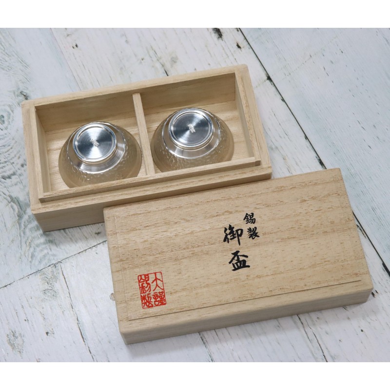 Osaka Tinware (Suzuki), Round Bokoko Shiraiwame, Capacity: 0.7 fl oz