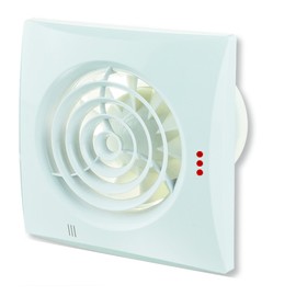 Extractor fan Quiet 100mm, with ball-bearing motor and switch-on delay, only 7.5W