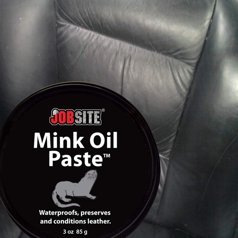 JobSite Premium Mink Oil Leather Waterproof Paste - Preserve Leather