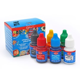 Colorantes Comestibles Cajita multicolor 54mL Deiman Bebidas Confitería Repostería