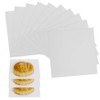 Parchment Paper Squares, 4x4 Inch, Set of 300, Small Hamburger