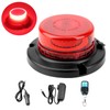 OPL5 Remote Control Red Beacon Light, Rechargeable Wireless Red Flashing