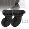 EVGATSAUTO Luggage Wheel Replacement Kit, Samsonite Wheels Replacement, Outdoor Mute