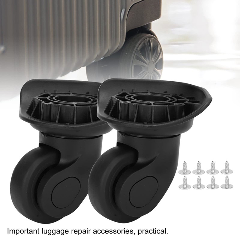 EVGATSAUTO Luggage Wheel Replacement Kit, Samsonite Wheels Replacement, Outdoor Mute