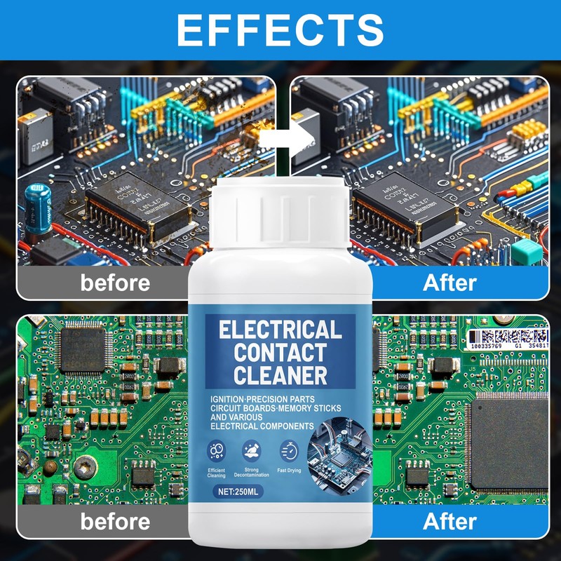 JAOJAO Electronic Contact Cleaner, Circuit Board Cleaner Fast Drying Precision