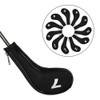 Set of 12 Neoprene Golf Club Iron Head Covers with