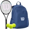 Wilson Six LV Tennis Racquet (4 3/8" Grip) Bundled with