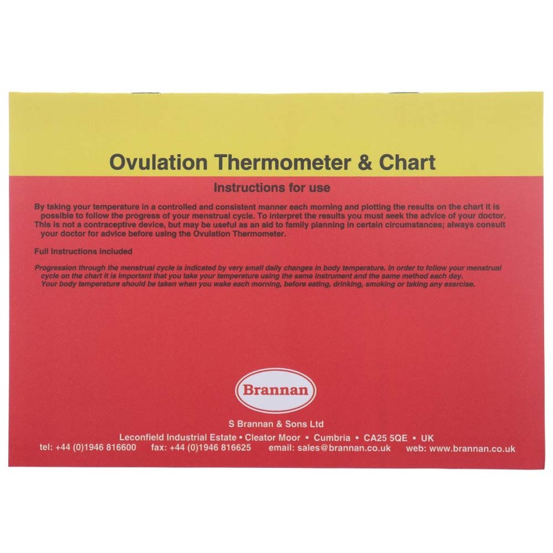 Basal Thermometer For Ovulation With Recording Charts