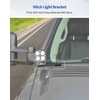 DSWSQ Ditch Hood Hinge Light Brackets for 2007-2013 Chevy Silverado