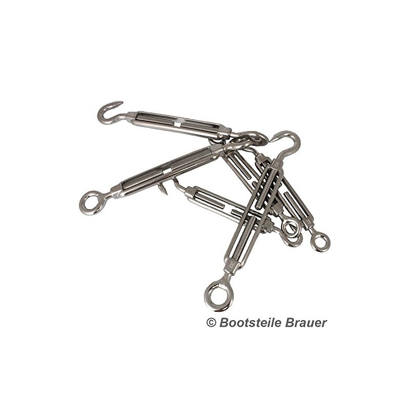 Pack of 2 Locks Eye – Hook Clamp M6 X