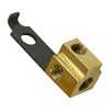 Inline Tube Compatible with 1964 1965 Abody Single Master Cylinder Brass Brake Line Distribution Valve Tee Block (E-2-10)
