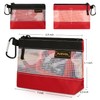 Clear Tool Pouch, 7" Small Tool Bag, Mini Zipper Pouch,