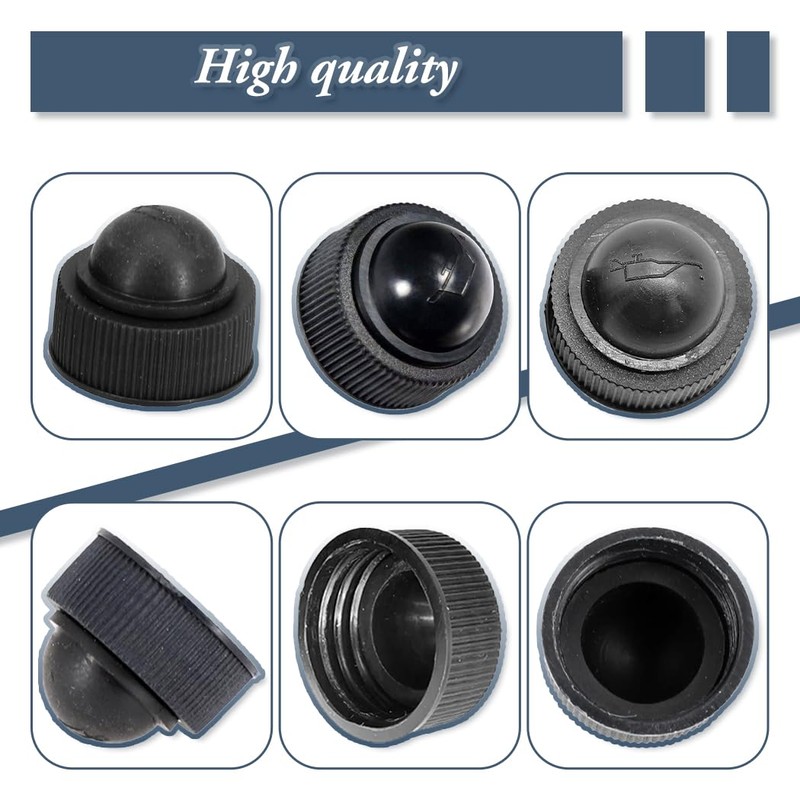4Pcs 107512-01 Oil Cap Bulb Assembly Replacement for MTD Remington
