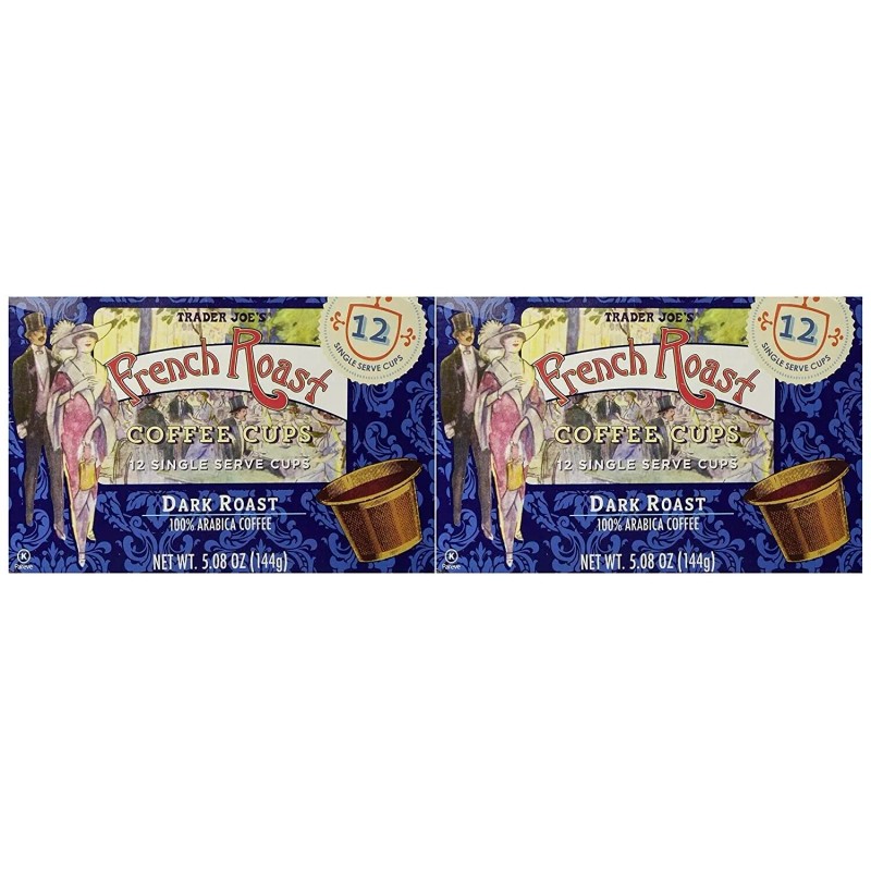 Trader Joe's 2 Packs Trader Joe's French Roast Coffee Cups