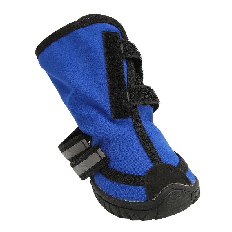 4Pcs Dog Boots Waterproof Prevent Slipping Reflective Large Dog Winter