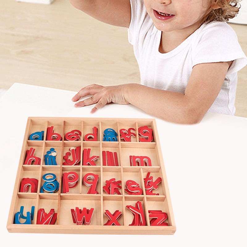 Harilla Language Learning Toy Small Moving Alphabet Letter Games Montessori