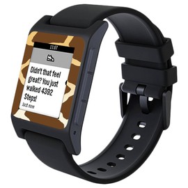 MightySkins Skin Compatible with Pebble 2 SE Smart Watch - Giraffe | Protective, Durable, and Unique Vinyl Decal wrap Cover | Easy to Apply, Remove, and Change Styles | Made in The USA