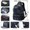 Men's Ultimate Travel Backpack: Durable, Water-Resistant & Lightweight with Detachable