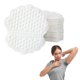 30 Pcs Underarm Sweat Pads, Armpit Sweat Pads, Disposable Underarm SweatPads, Antiperspirant Absorbent Odour Blocker Pads Armpit Dress Shields, Fights Hyperhidrosis,For Men & Women (White)