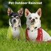 OUOBOB Dog Raincoat for Small Dogs, 4 Legs Dog Rain