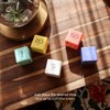 mooas Cube Timer (Coral), Timers Cube Flip Block Timers Productivity