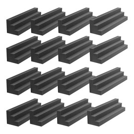 TOBEOME 16 Pack Acoustic Foam Panels, Acoustic Bass Trap Corner Block, Sound Absorbing Foam for Studio, Home or Theater