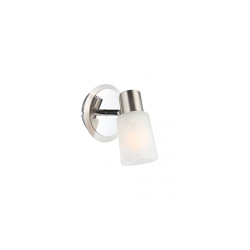 globo E14 40 Watt Kati Spot Nickel Matt Chrome