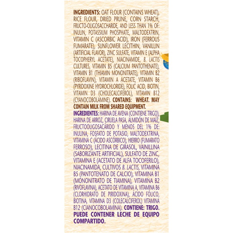 Nestle Nestum, Oat Rice & Prune, 9.5 Ounce (Pack of