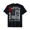 Red Friday Son Military Remember Everyone Deployed USA Flag T-Shirt