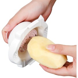 Blue Food Safety Holder for Mandolin Slicer or Grater- Hand Guards Food Safety Holder- Finger Anti-Cut Protectors for Vegetable Grater- Food Slicer Cutter Finger Guard