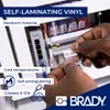 Brady Self-Laminating Vinyl Pre-Sized Labels for Label Printer BMP41/BMP51/BMP53/M511-180 Self