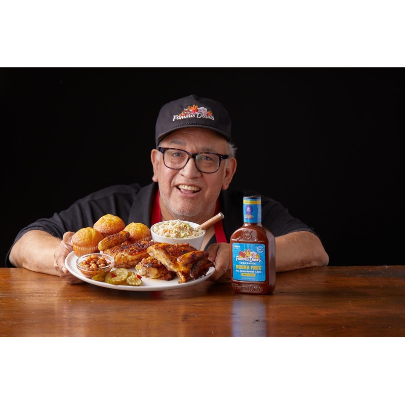 Famous Dave's - 3 pck, Sugar Free BBQ Sauce (54