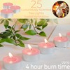 DECO EXPRESS Tealight Candles Multipack of 200, 100, 50, 25