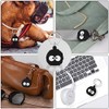 Soft Silicone AirTag Key Ring Case - Anti-Lost Protector