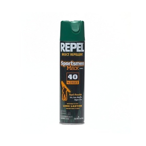 Repel Insect Repellent, Sportsmen Max, 40% Deet 6.5 oz by Repel