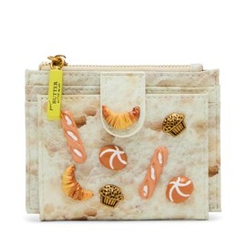 Betsey Johnson Women's Together We Rise Bifold Wallet, Tan, One Size