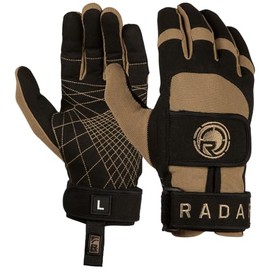 Radar Water Ski Gloves - Podium Glove - Black/Gold - L