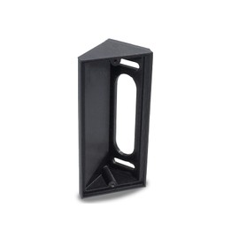 Gestech 60 Degree Corner Mount Wedge Compatible with Video Doorbell Wired, Texxen & Dual Cam, Flush Fit, Mounts Right Or Left (60° Corner Mount, Black)