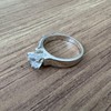 Agálea | Anillo de Plata Ley .925, Compromiso Promesa con