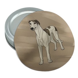 Greyhound Dog Pet Round Rubber Non-Slip Jar Gripper Lid Opener