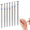 Nail Drill Bit Set, 7 Pcs Diamond Nails Drills Bits