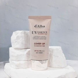 Dalva Waterful Tone-up Sun Cream Cover Up Beige Single Item Pore Irregular Cover Clear Face Cream Vegan Sun Cream / 달바 워터풀 톤업 선크림 커버 업 베이지 단품 모공 요철 커버 쌩얼크림 비건선크림