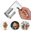 Old Fashion Style Ice Cream Scoop with Spring-Powered Trigger, Cylindrical