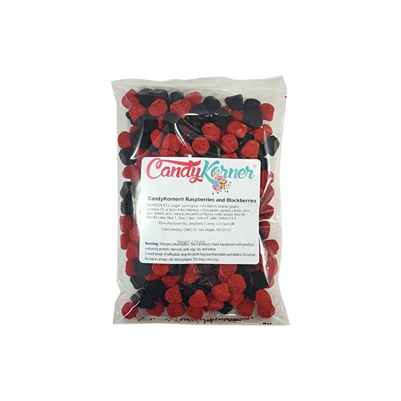 CandyKorner Raspberries And Blackberries - Raspberry and Blackberry Gels 1