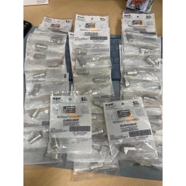 Schlüter Schluter EV/RO125AE Rondec Satin Anodized Aluminum 1/2 in. x 1 in. Metal 90 Deg