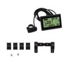 LCD3U Electric Bike LCD Display Meter ABS SM Head Electric