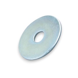 Galvanised Steel Body Washers – Mudguard Washers – Washers (Size: M8 [8.5 IØ x 25 AØ x 1.0] Quantity: 100 Pieces)
